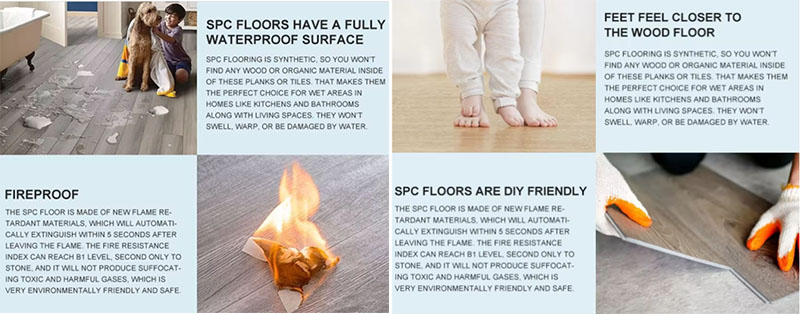 Marble Design SPC Flooring